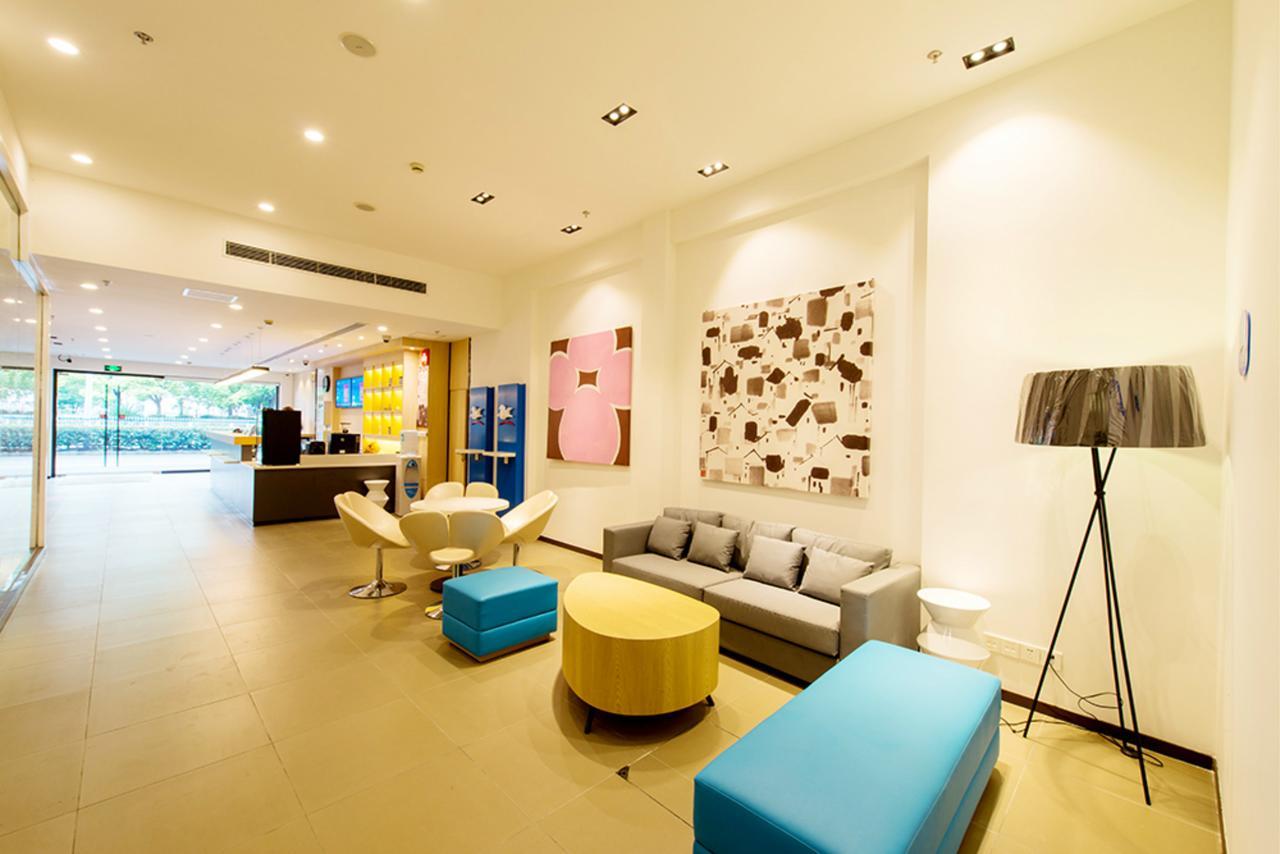 Hanting Hotel Qingdao Zhanqiao Railway Station المظهر الخارجي الصورة